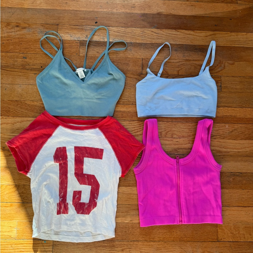 Crop/tank top bundle